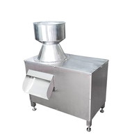 Commerciële Roestvrijstalen Volautomatische 3kw Crusher Shredder Voor Kokosmelk Fruit Plantaardige Verwerking