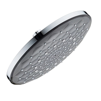 Douche à main 3D effet pluie avec haute pression et économie d'eau, fixation murale, finition chromée