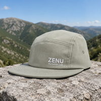 Casquette de course en nylon à 5 panneaux, nouvelle mode, personnalisable, logo brodé, séchage rapide, respirante, pour le sport et les activités de plein air
