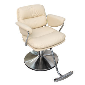 Chaises de barbier BoJue Chaise de coiffeur à cadre en acier inoxydable Équipement pour salon de <span class=keywords><strong>coiffure</strong></span> <span class=keywords><strong>Fournisseur</strong></span> de meubles de salon en cuir PU - Product Image 5