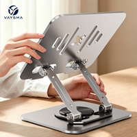 Support portable pour tablette en acier au carbone, hauteur réglable, dissipation thermique, support universel pour bureau, compatible iPad