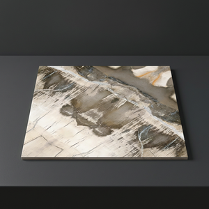 Azul Macaubas Blue Granite Effect Bookmatch Porcelain Tiles 600x600mm High Gloss Flooring - Product Image 5