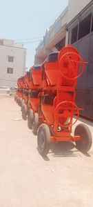 Bétonnière portative robuste à roues, électrique ou diesel, moteur 5 CV, 10 m³/h, équipement de construction haute efficacité - Product Image 3