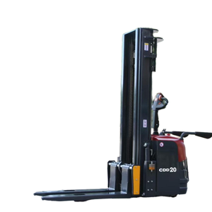 <strong>High</strong>-<strong>quality</strong> FANYU CDD-20 Electric <strong>Stacker</strong> with 3 Meter Lifting Height Automatic Loading Lead-Acid Battery 600kg Capacity - Product Image 1
