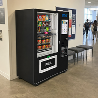 Distributeur automatique de snacks avec stockage multi-étagères et transport par élévateur pour les bureaux, les campus et les aéroports – Machine de vente au détail