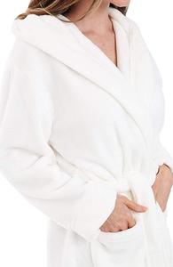 Peignoir pour <span class=keywords><strong>femme</strong></span> avec fermeture éclair sur le devant, longueur totale, en polaire <span class=keywords><strong>de</strong></span> polyester / <span class=keywords><strong>robe</strong></span> <span class=keywords><strong>de</strong></span> <span class=keywords><strong>chambre</strong></span> - Product Image 3
