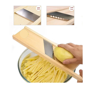 Mandoline professionnelle de qualité hôtelière à lame large de 8 mm pour frites, oignon, pomme de terre, coupe-légumes, hachoir, gadget de cuisine - Product Image 2