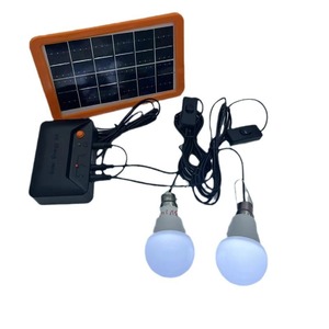 Small <strong>Solar</strong> Power Station Generator Lighting <strong>System</strong> Kit IP65 Rechargeable LED Emergency <strong>Light</strong> for Camping Fishing - Product Image 2