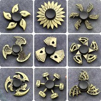 Gyroscope de doigt en alliage de bronze DY, anti-stress rotatif, vente en gros pour marchés nocturnes, Zhejiang