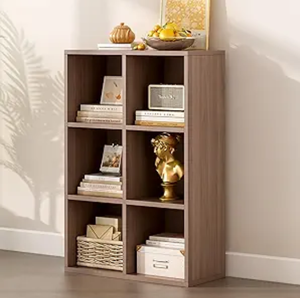 Scaffale Moderno a 3 Ripiani in Legno Massello, Libreria Aperta Multifunzionale, Design Ecologico in Bambù, Mobile Espositore per <span class=keywords><strong>Cucina</strong></span> - Product Image 1