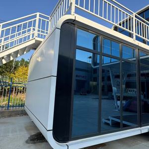 Maison préfabriquée de 20 pieds Apple Warehouse Installation rapide pour l'hébergement et l'hôtel Solarium en alliage d'aluminium - Product Image 4