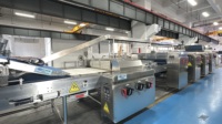 Ligne de production de biscuits durs et mous hautement personnalisable en usine, cracker au soda avec biscuit Hello Panda