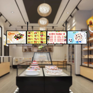 Caja de luz publicitaria iluminada con LED ultrafina para pantalla de menú de TV, cartelera colgante para Milk Tea Shop Bar, lista de precios de pedidos - Product Image 4
