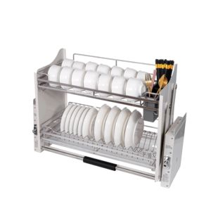 Kitchen Pull Out Spice Pack Basket <b>Vegetable</b> <b>Storage</b> Pull Out Stainless Steel Baskets Drawer Pull Out Spice Pack - Product Image 5