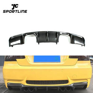 Labbro diffusore paraurti posteriore in vera fibra di carbonio per BMW E92 M3 <span class=keywords><strong>2008</strong></span> - 2013 <span class=keywords><strong>serie</strong></span> 3 - Product Image 1