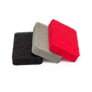 Wholesale Customization 3pcs Silicone Sponge Kitchen Cleaning Scouring Pads Persistent Use Dish And Home Scrub Sponge