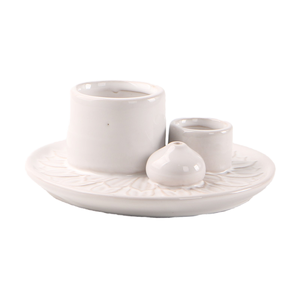 Porta Palo Santo de Cerámica Ecológico para Decoración del Hogar <span class=keywords><strong>con</strong></span> Aroma a Sándalo - Product Image 1