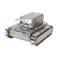 RJ-Bot G31 Robot de nettoyage de conduits de cuisine commerciale Machine de nettoyage de conduits de graisse avec boîtier en acier inoxydable à carburant électrique