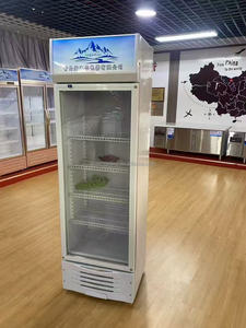 Siêu thị mới hiển thị thẳng đứng tủ lạnh thương mại đồ uống đồ uống tủ lạnh máy làm lạnh thiết kế chế độ làm mát không khí - Product Image 5