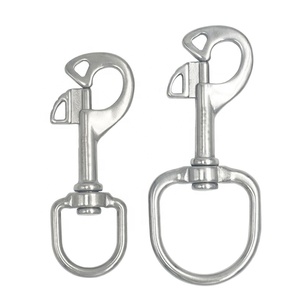 Stainless Steel 316 Marine Double Swivel Eye Bolt Dog Leash Buckle 95x22.5mm <b>Yacht</b> Boat Hardware Accessories Stainless - Product Image 6