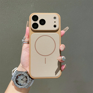 Cover di Lusso con Protezione per Obiettivo Fotocamera, Custodie Antiurto in TPU PC Magnetiche per <span class=keywords><strong>iPhone</strong></span> <span class=keywords><strong>12</strong></span> 13 14 15 16 Plus 17 Pro Max - Product Image 6