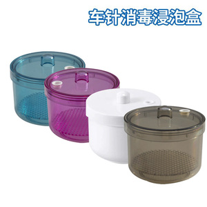 Boîte de trempage pour fraises dentaires résistantes aux hautes températures, avec couvercle en plastique et filtre, pour accessoires d'équipements de thérapie buccale - Product Image 5