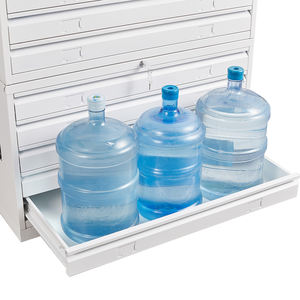 Armoire à 5 tiroirs avec roulettes, design moderne en métal, pour bureau, école, hôpital, fabriquée à Guangzhou - Product Image 5