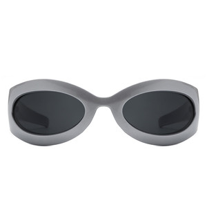 Albion - Lunettes de soleil ovales rétro enveloppantes - Product Image 2