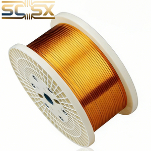 <span class=keywords><strong>Alambre</strong></span> Magnético Aislado de Papel Más Vendido, <span class=keywords><strong>Alambre</strong></span> de Bobinado de <span class=keywords><strong>Aluminio</strong></span> Revestido de Cobre <span class=keywords><strong>Plano</strong></span> Esmaltado de Alta Temperatura Clase H - Product Image 1