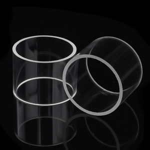 Dọc thủy tinh thạch anh cao trong suốt ống thủy tinh thạch anh sưởi ấm Ống thạch anh - Product Image 1