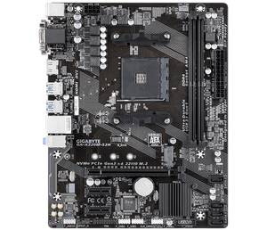 Placa Base Micro-ATX <span class=keywords><strong>Gigabyte</strong></span> <span class=keywords><strong>B450M</strong></span> DS3H AM4 de Alta Calidad, RAM DDR4, Disco Duro SATA, Máximo 64 GB, Integrada, Reacondicionada para Escritorio - Product Image 2