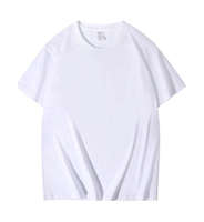 T-shirt pour homme en coton 100% vierge, impression de logo personnalisée en gros, t-shirt uni de haute qualité, taille plus pour homme
