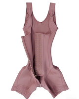 Faja de luxe à compression, Fajas Colombianas pour femme, gaine sculptante post-partum, contrôle du ventre, body shaper