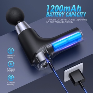 Pistola de Masaje para Gimnasio y Fitness, para Recuperación Muscular, Portátil, Inalámbrica, de Percusión Profunda, para Masaje Facial - Product Image 5