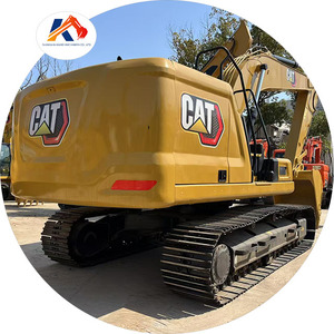 Excavatrice sur chenilles hydraulique d'occasion CAT 320GC de 20 tonnes à faible consommation de carburant pour la construction routière - Product Image 1