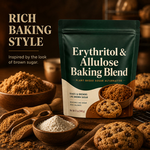 Integratore alimentare <span class=keywords><strong>a</strong></span> base vegetale di zucchero alternativo eritritolo in polvere <span class=keywords><strong>a</strong></span> basso contenuto calorico eritritolo allulosa miscela di lievito in polvere - Product Image 5