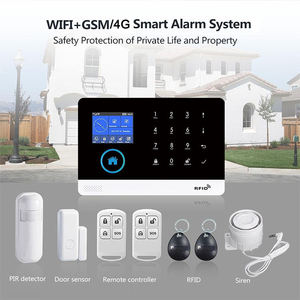 <span class=keywords><strong>Kit</strong></span> de Alarma Inalámbrica Inteligente GPRS para Seguridad del Hogar con Sensor de Movimiento, Timbre SOS y Detección de hasta 10m - Product Image 2