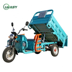 Tricycle électrique de fret 1200W avec trois feux, 60V 58A, type carrosserie ouverte, tension 60V - Product Image 2