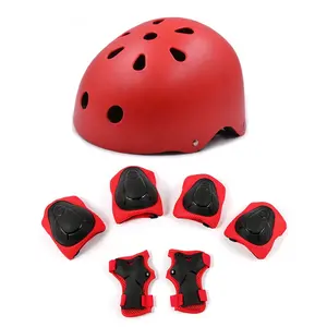 Groothandel Pak Mtb Fietshelm Kids/Volwassenen Outdoor Rolschaatsen Voor Mannen Vrouwen Sport Beschermende Accessoire Set