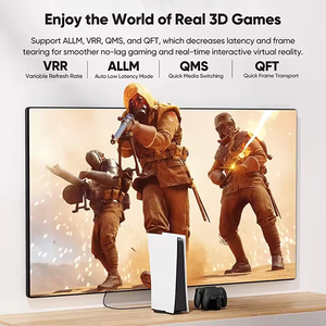 Siêu tốc độ cao 18gbps 8K Phiên bản HDMI Cáp HDMI 2.1 Cáp Video Trò chơi TV HDMI cáp 1m 1.5m 2m 3M 5M Tham Lam màu đỏ xanh - Product Image 3