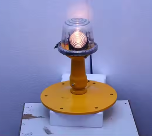 ไฟขอบรันเวย์แบบสองทิศทางความเข้มสูง ICAO/fa/iec 6.6A ตามมาตรฐานฮาโลเจนประเภทฐาน AR111สำหรับการบิน - Product Image 1