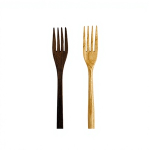 Juego de Cucharas de Madera Desechables Portátiles Hechas a Mano, Utensilios de Cocina Ecológicos de Madera Natural para Uso en el Hogar, Restaurantes y Hoteles - Product Image 2