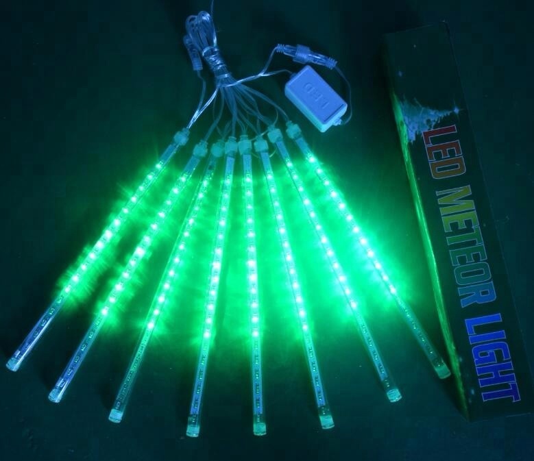 LED Meteor Shower Lights - 8 Tubes 30cm/50cm Outdoor Christmas Tree Decorative Holiday Lighting by L