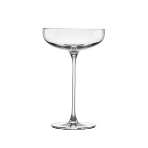 แก้วแชมเปญทรง Coupe Savage Crystal Glass ขนาด 22 ซล. สูง 11 ซม. ฐานสูง 17.4 ซม. สำหรับร้านอาหาร โรงแรม จัดเลี้ยง ขายส่ง - Product Image 1