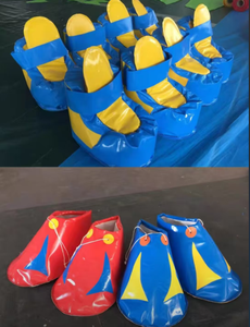Chaussures géantes gonflables pour activités de team building, jeux sportifs, chaussures géantes à pieds de géant, bottes en éponge PVC - Product Image 4