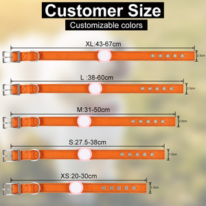 <span class=keywords><strong>Collar</strong></span> ajustable de lujo para mascotas, <span class=keywords><strong>Collar</strong></span> de perro con etiqueta de aire con seguimiento <span class=keywords><strong>GPS</strong></span>, <span class=keywords><strong>Collar</strong></span> de perro con correas de nailon duraderas - Product Image 5