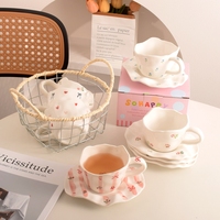 Tasses en céramique faites à la main de haute qualité, personnalisées en usine, ensemble de tasses à café et à thé en céramique personnalisées avec logo