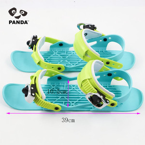 Mini Patines de Esquí Portátiles, Botas de Esquí Cortas, Snowblades, Skiboard Corto - Product Image 4