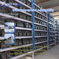 Système de conteneurs miniers ACT prêt à l'emploi 20ft 40ft 300-400 unités 2000KW+ Installation rapide en 3-5 jours 73ph/s