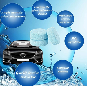 Thân thiện với môi trường sủi bọt rắn chất tẩy rửa Tablet sạch cửa sổ Glass Cleaner của xe kính chắn gió - Product Image 6